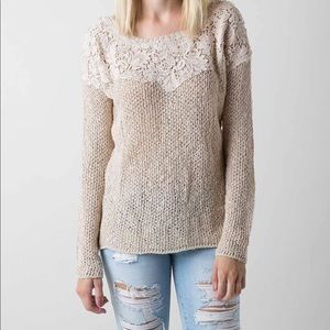 Buckle BKE Boutique Open Weave Sweater